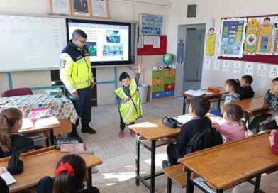 Tavşanlı’da öğrencilere trafik eğitimi