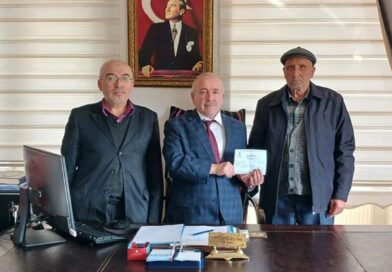 Yatağanlı hayırseverden Filistin’e bağış