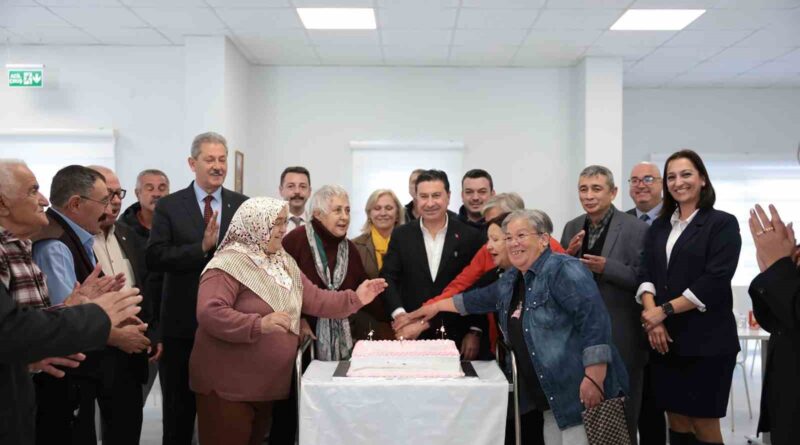 Başkan Aras’tan Yaşamevi’ni mutlu eden ziyaret