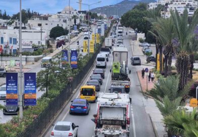 Bodrum’a 24 saatte 20 bin araç giriş yaptı