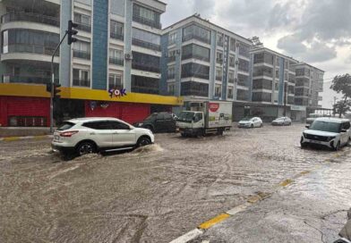 Bozdoğan’da sağanak yağış sonrası ekipler sahada