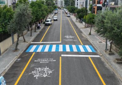 Büyükşehir, Fidanlık Caddesi’ni yeniledi