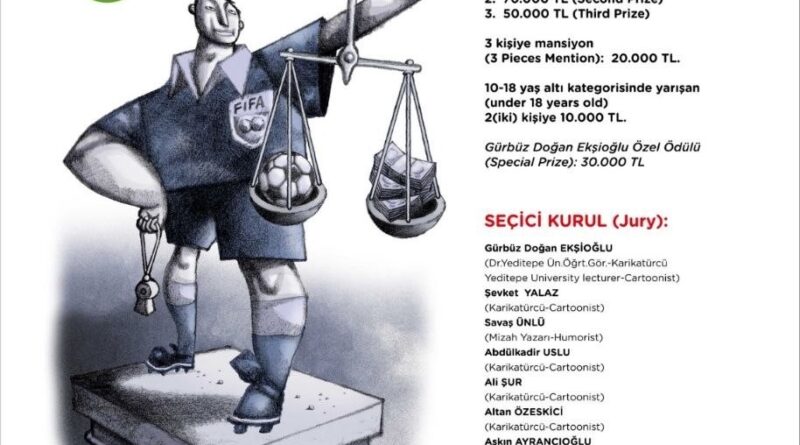 Denizli Büyükşehirin karikatür yarışmasına yoğun ilgi