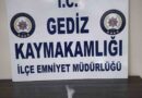Gediz’de polis uyuşturucuya geçit vermiyor