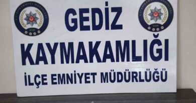 Gediz’de polis uyuşturucuya geçit vermiyor Gediz’de polis uyuşturucuya geçit vermiyor