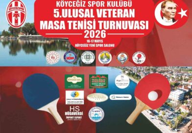 Köyceğiz’de 5. Ulusal Veteran Masa Tenisi Turnuvası düzenlendi