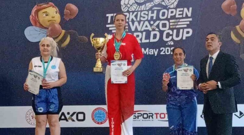 Sandıklılı sporcudan Kick Boks Kupası’nda büyük başarı