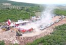 Saruhanlı’da ayda 26 bin ton mıcır üretilecek tesis açıldı