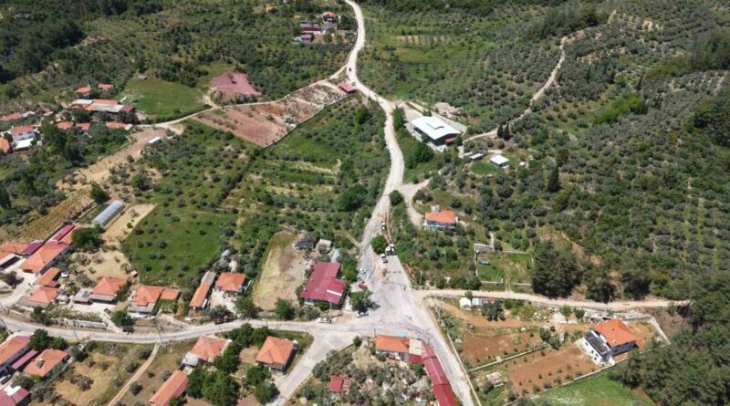 Ula Kızılağaç ile Menteşe Yenice Mahalleleri arasındaki içme suyu altyapısı yenileniyor