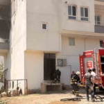 Adıyaman'da inşaat işçilerinin kaldığı evde yangın çıktı