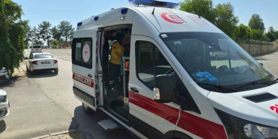 Adıyaman'da otomobil ile motosiklet çarpıştı, 1 yaralı