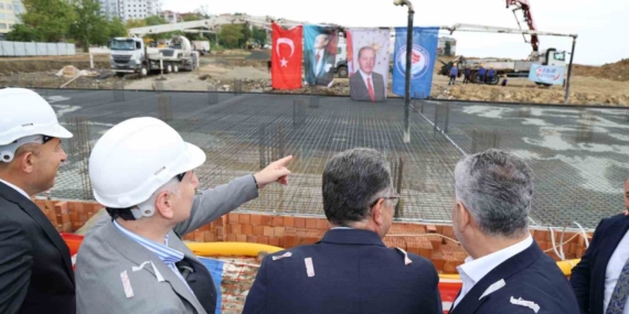 Akçaabat'ta yeni otogarın temeli atıldı