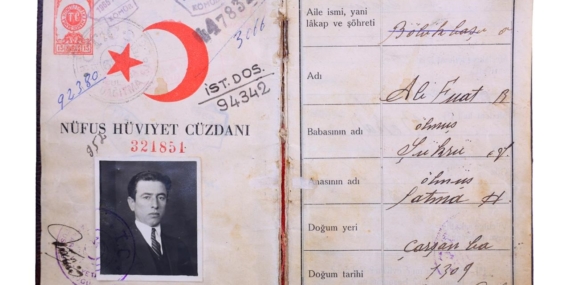 Ali Fuat Başgil'in kimliği Samsun Kent Müzesi'nde sergilenecek