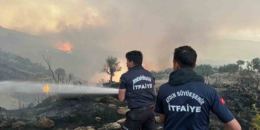 Aydın İtfaiyesi, bir haftada 446 yangına müdahale etti