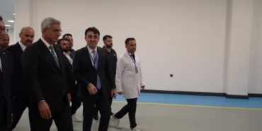 Bakan Memişoğlu, Batman'da yerli mekanik ventilatör tesisini ziyaret etti