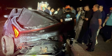 Bingöl'de iki otomobilin çarpışması sonucu 4 kişi yaralandı