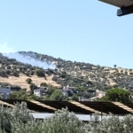 Bozdoğan'da zirai alanda yangın çıktı