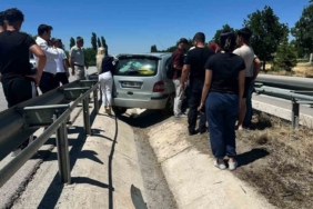 Burdur'da otomobil refüje çıktı, 6 kişi yaralandı