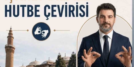 Bursa'da Ulucami'de işitme engellilere hutbe çevirisi başlıyor