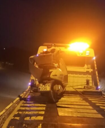 FATSA'DA MOTOSİKLET DUVARA ÇARPTI: 1 ÖLÜ
