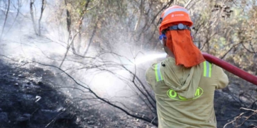 Fethiye'deki orman yangınına havadan ve karadan müdahale sürüyor