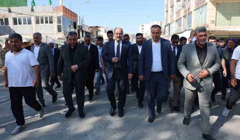 Gülpınar, Hilvan'da Yatırımları İnceledi ve Vatandaşlarla Buluştu