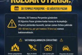 İstanbul'da kuvvetli rüzgar uyarısı: Poyraz 70 km/s hıza ulaşacak