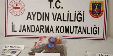 Koçarlı'da 495 gram kubar esrar ele geçirildi