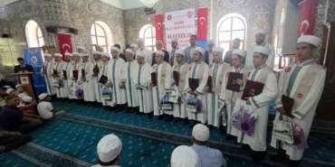 Kütahya'da 15 hafız için icazet merasimi düzenlendi