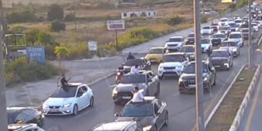 Mersin'de Düğün Konvoyunda Trafiği Aksatan 7 Sürücüye Ceza