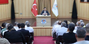Mersin'de ortak akıl vurgusu ile hizmet toplantısı yapıldı