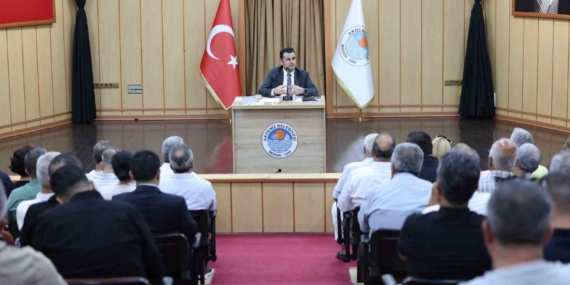 Mersin'de ortak akıl vurgusu ile hizmet toplantısı yapıldı