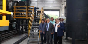 Ordulu iş insanları, fındık kabuğundan karbon üretim tesisini inceledi