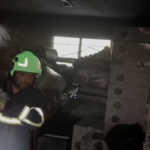 Osmaniye'de odunluk yangını kontrol altına alındı