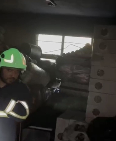 Osmaniye'de odunluk yangını kontrol altına alındı