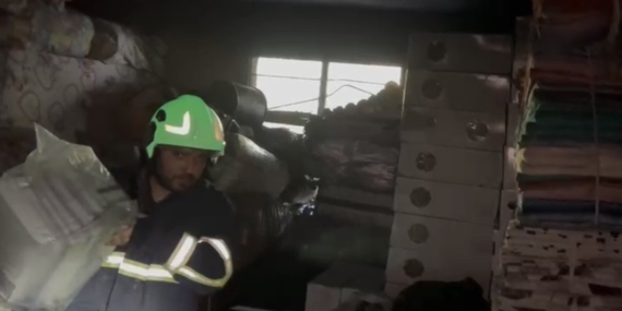 Osmaniye'de odunluk yangını kontrol altına alındı