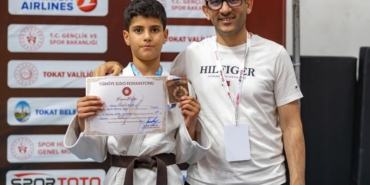 Resul Eymen Kaya, Van'da Türkiye Judo Şampiyonası'nda üçüncü oldu