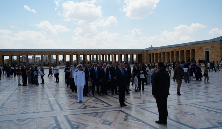 TÖFSAD’dan, Anıtkabir ziyareti