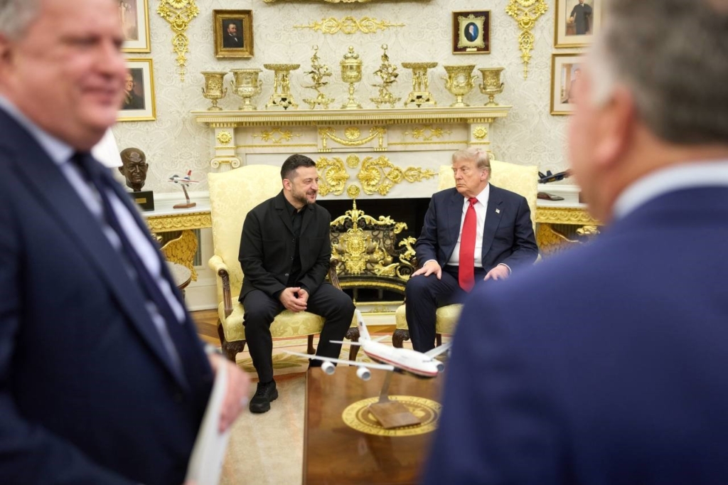 ABD BAŞKANI TRUMP, BEYAZ SARAY’DA ZELENSKİY İLE GÖRÜŞTÜ
