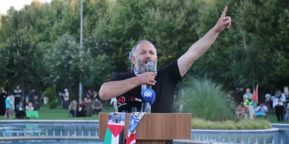 Uluslararası Filistin Kara Konvoyu Sakarya'da Destek Topladı