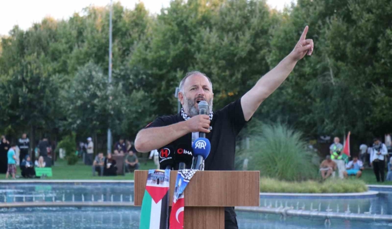 Uluslararası Filistin Kara Konvoyu Sakarya'da Destek Topladı