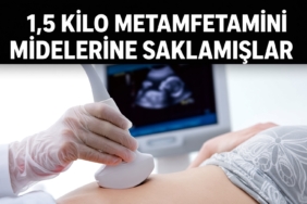 1,5 Kilo Metamfetamini Midelerine Saklamışlar