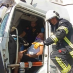 BURDUR'DA TIRLAR ÇARPIŞTI: 1 YARALI