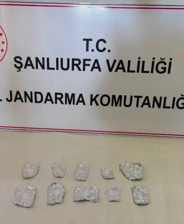 SİVEREK’TE UYUŞTURUCU OPERASYONU: 15 GRAM METAMFETAMİN ELE GEÇİRİLDİ