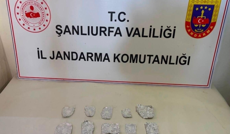 SİVEREK’TE UYUŞTURUCU OPERASYONU: 15 GRAM METAMFETAMİN ELE GEÇİRİLDİ