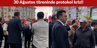 30 Ağustos Töreninde Protokol Krizi Belediye Başkanı ile Müdür Tartıştı
