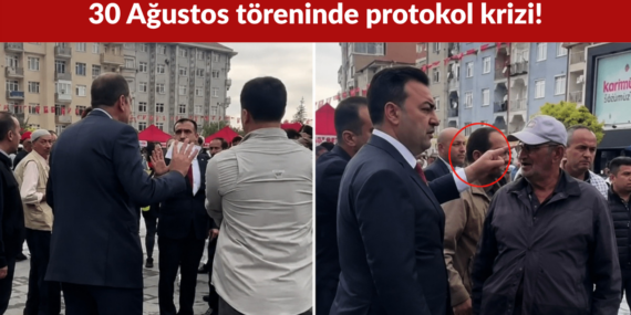 30 Ağustos Töreninde Protokol Krizi Belediye Başkanı ile Müdür Tartıştı