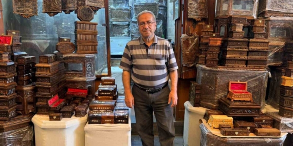 65 Yıldır Gaziantep'te Sandık İşlemeciliği Yapıyor