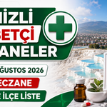 Denizli Nöbetçi Eczaneler 30 Ağustos 2026: 23 Eczanenin İlçe İlçe Listesi