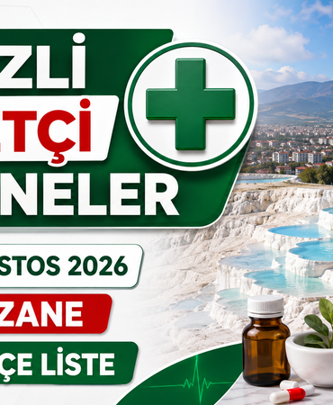 Denizli Nöbetçi Eczaneler 30 Ağustos 2026: 23 Eczanenin İlçe İlçe Listesi